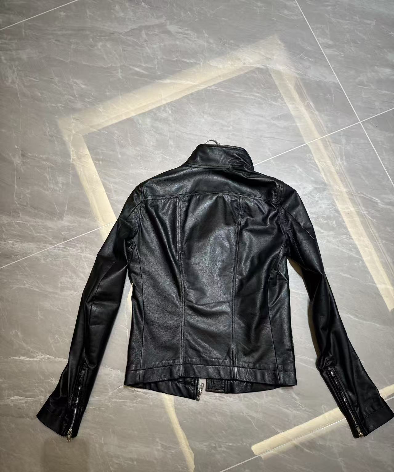 Rick Owens 14 Mollino Leather Jacket