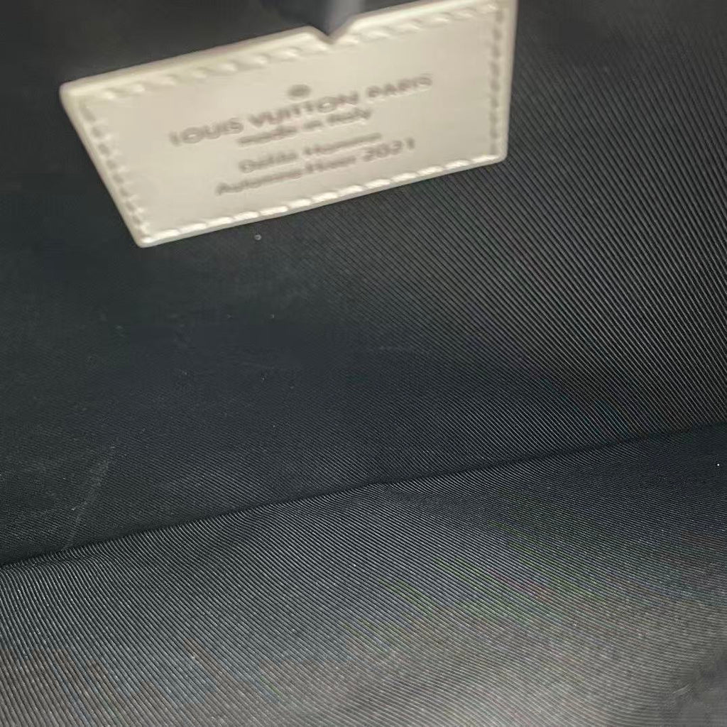 Louis Vuitton 21AW By Virgil Abloh Newspaper Print Pouch