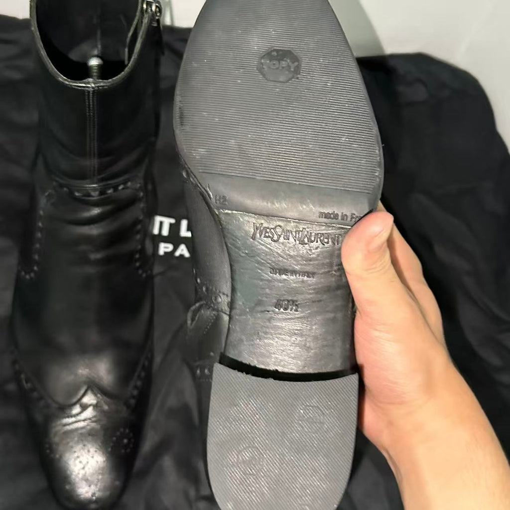 Saint Laurent 15FW Leather Boots