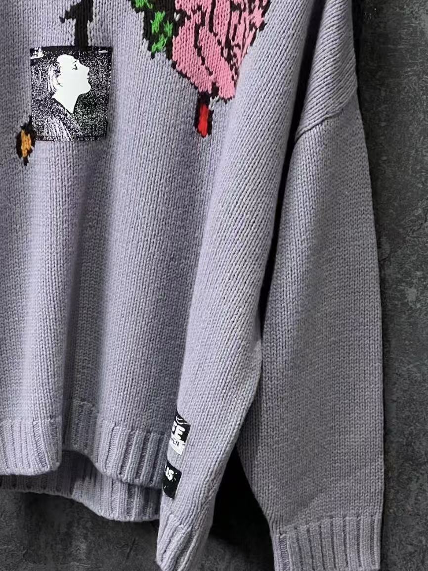 Undercover 23AW New Rose Sweater