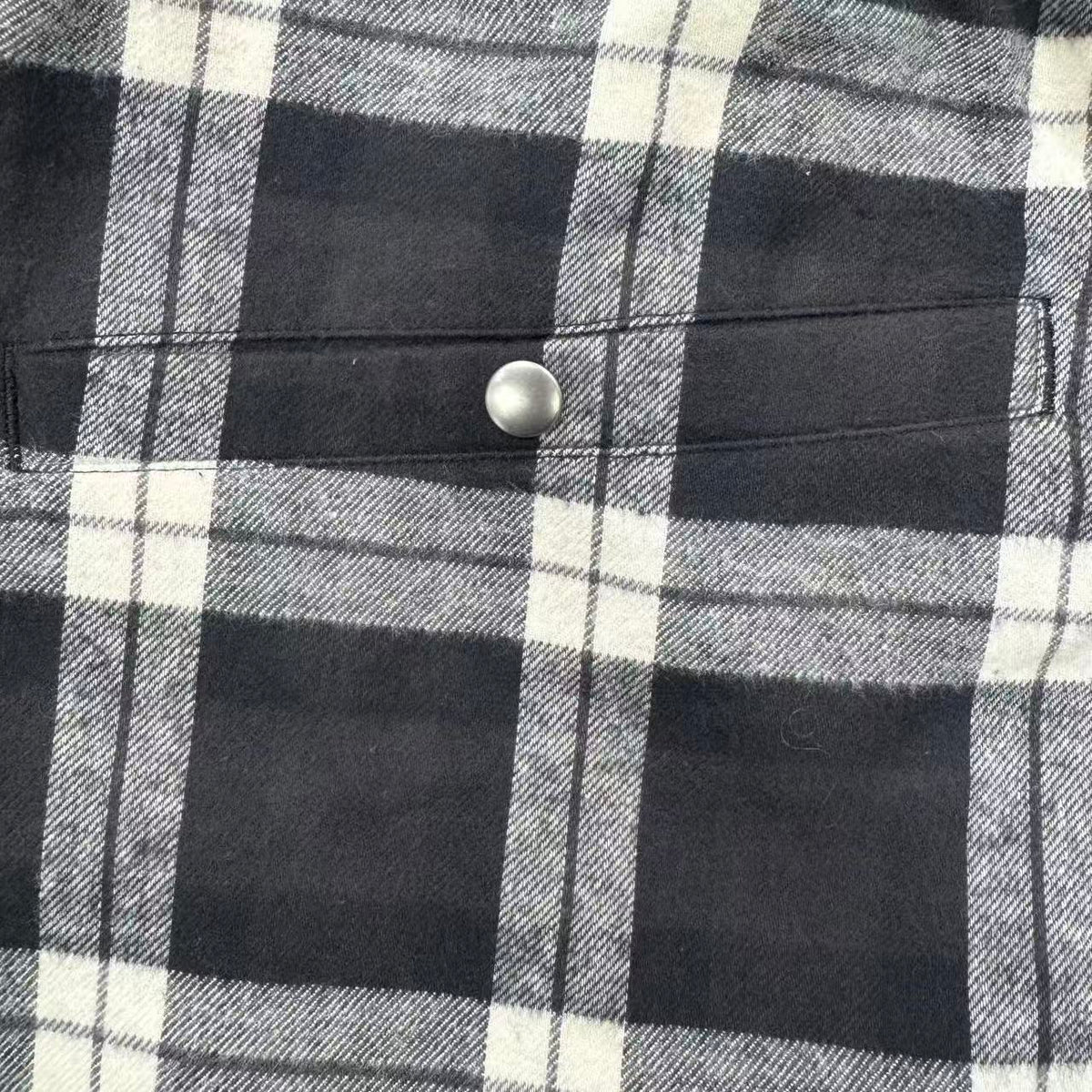 Rick Owens 19SS Babel Plaid Brushed Cotton Sweatpants
