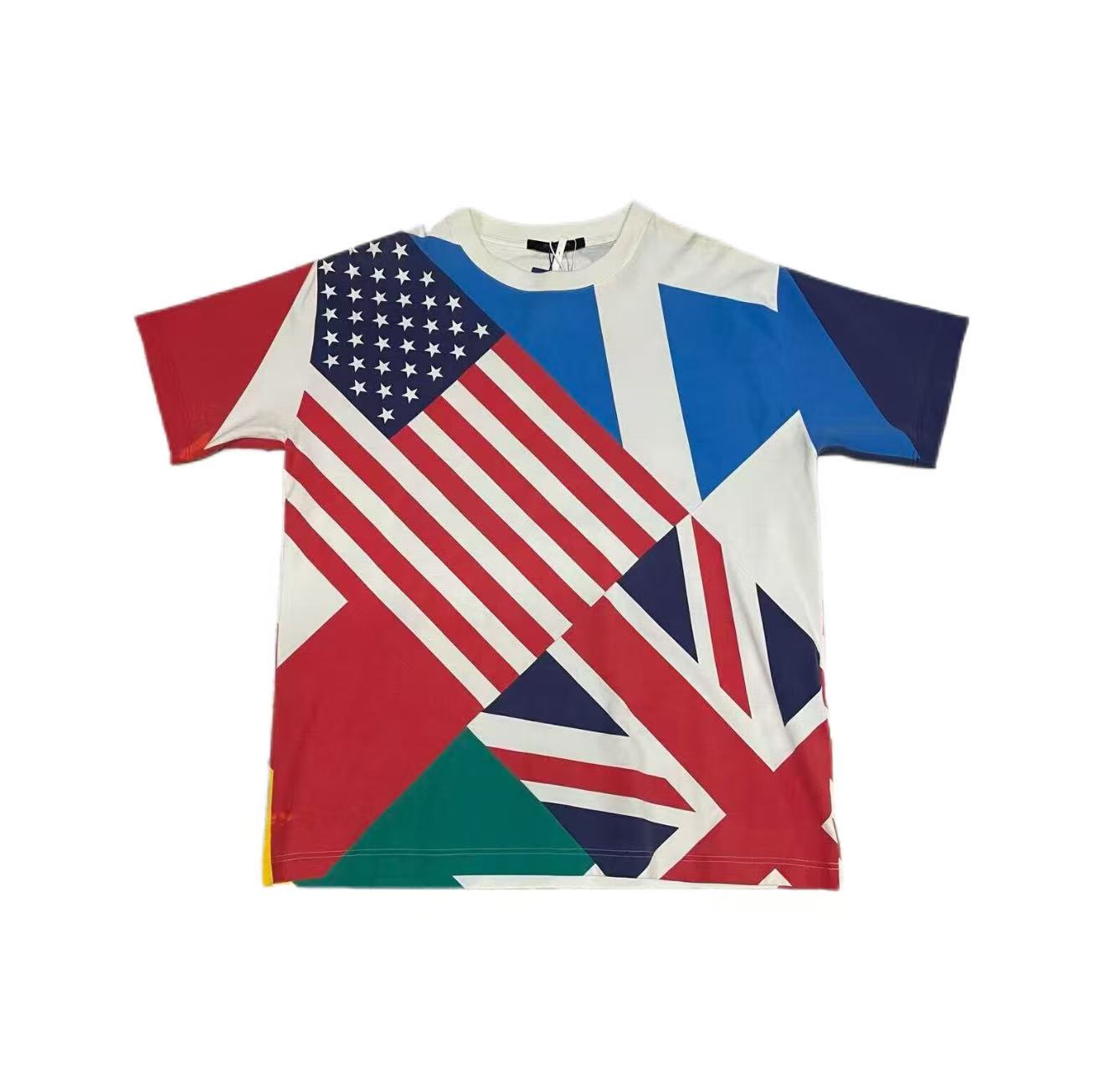 Louis Vuitton By Virgil Abloh Flags Tee