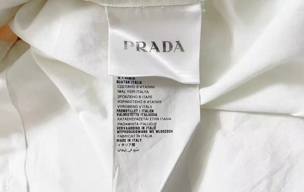 Prada 16aw Banquet Thieves Shirt