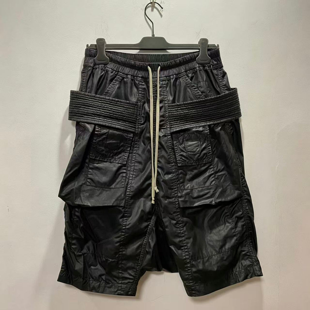 Rick Owens Drkshdw 15ss Wax Creatch Cargo Pod Shorts