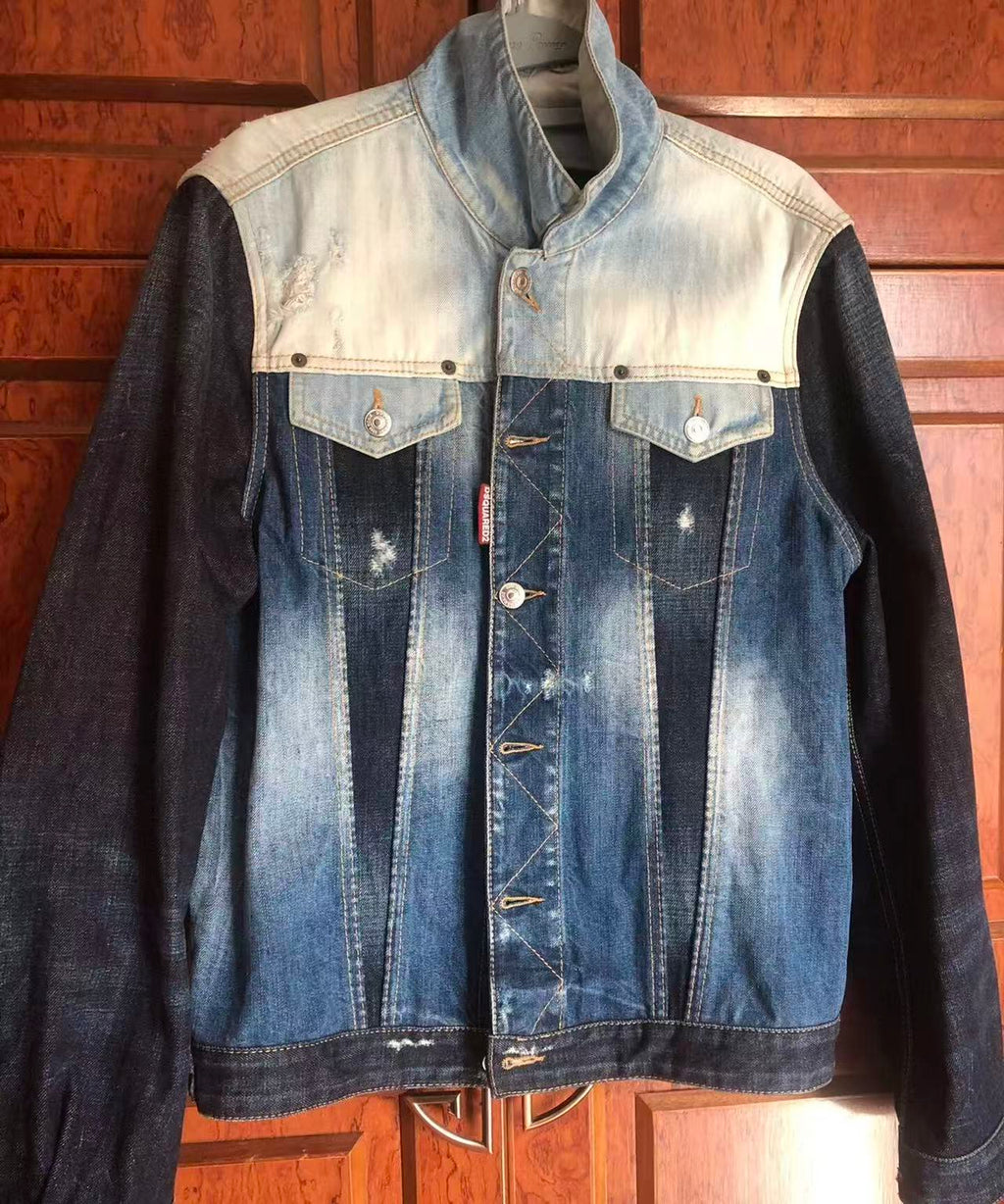 Dsquared2 Panelled Denim Jacket