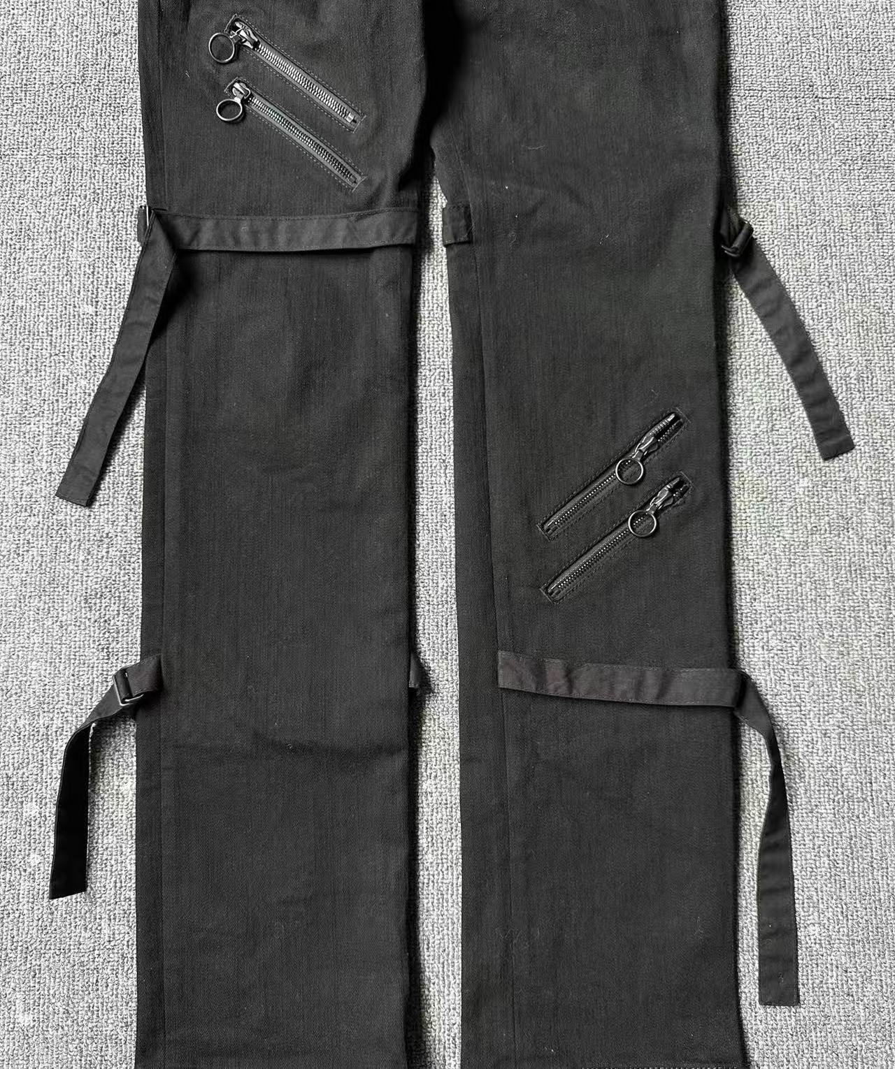 Number Nine 06ss Noir Strap Denim