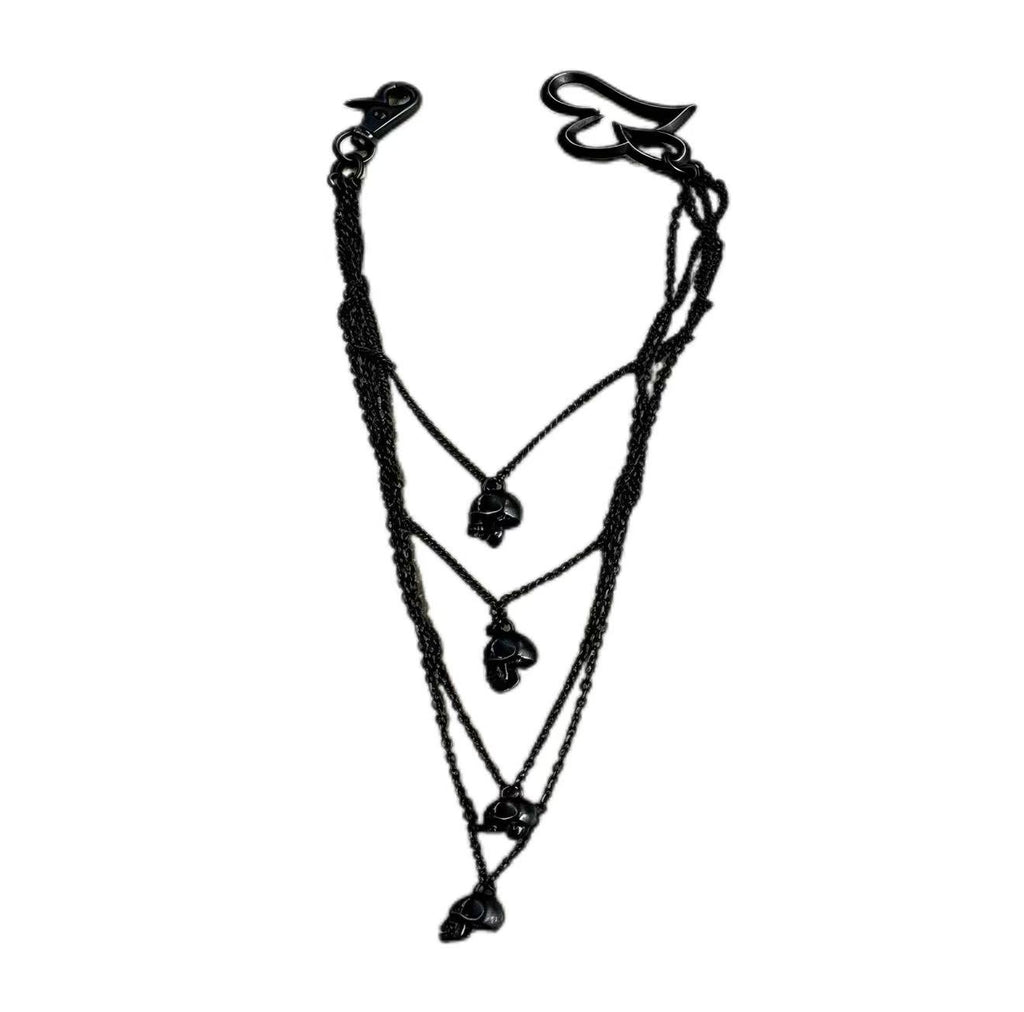 Number Nine 2006SS NOIR Skull Necklace