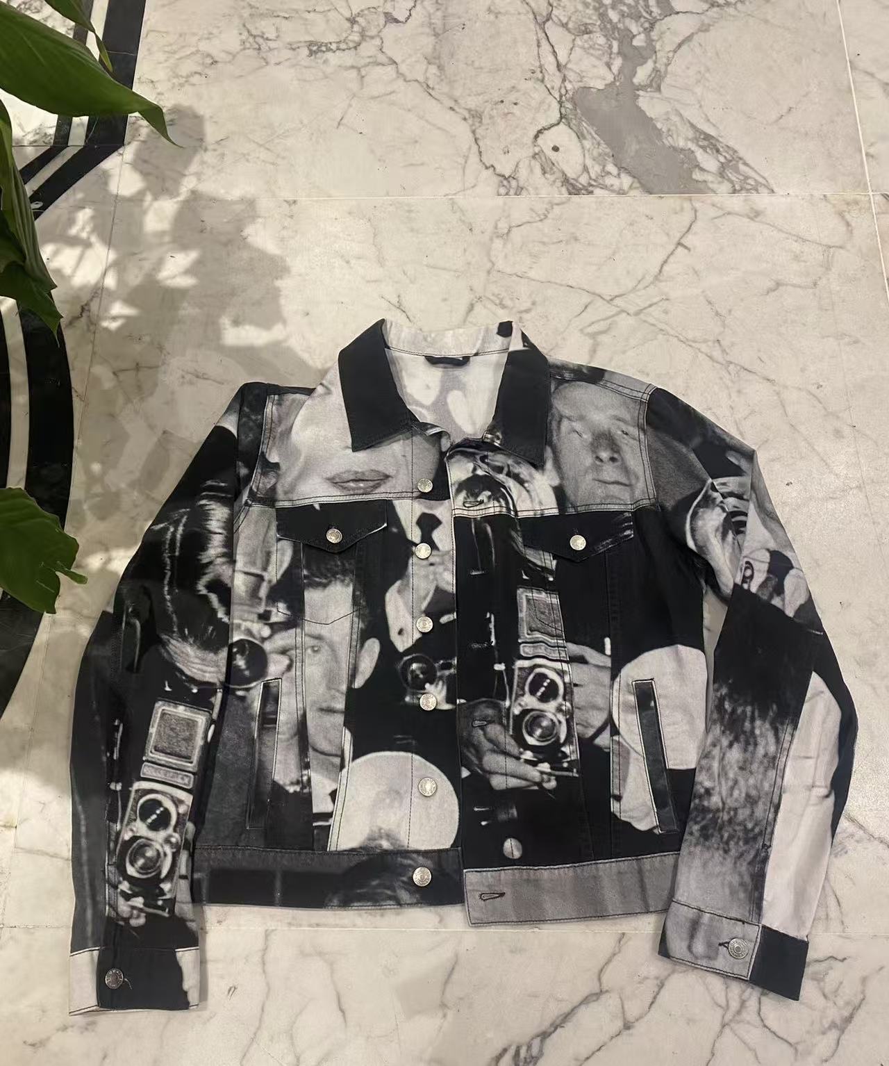 DRIES VAN NOTEN 2016SS Marilyn Monroe Photo Print Jacket