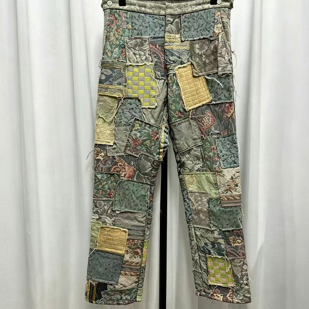 Comme des Garcons Homme Plus 00SS Gobelins Tapestry Patchwork Pants