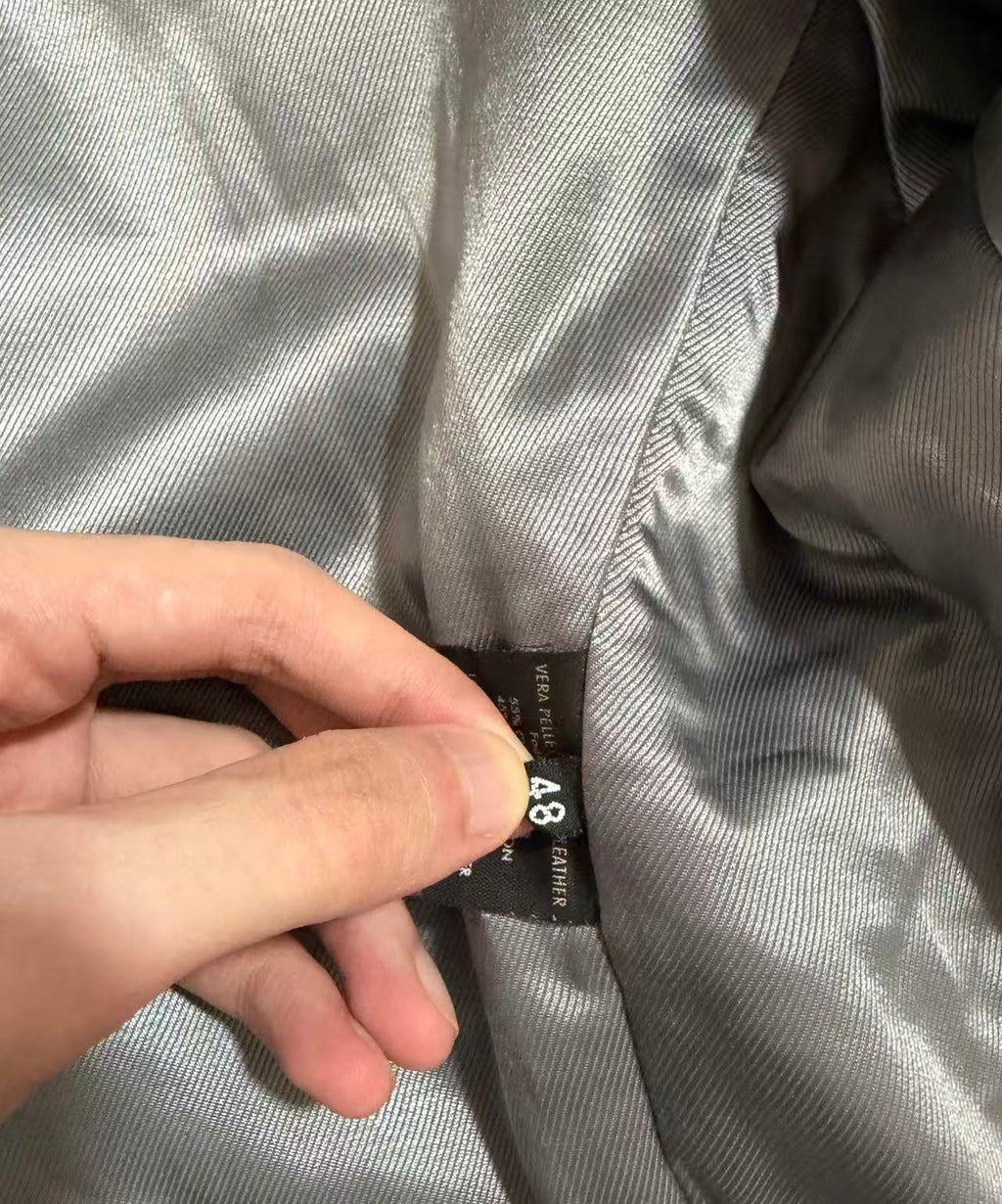Gucci by Tom Ford 04SS Suede Biker Jacket