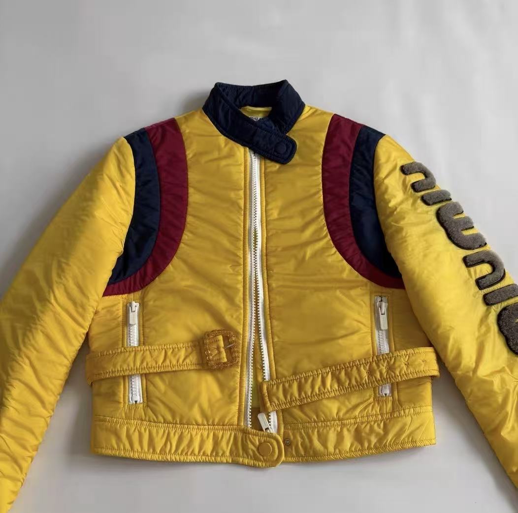 Miu Miu 17FW Nylon Biker Jacket