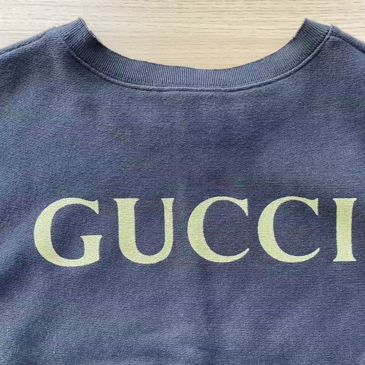 Gucci 18SS AC/DC Print Crewneck Sweatshirt