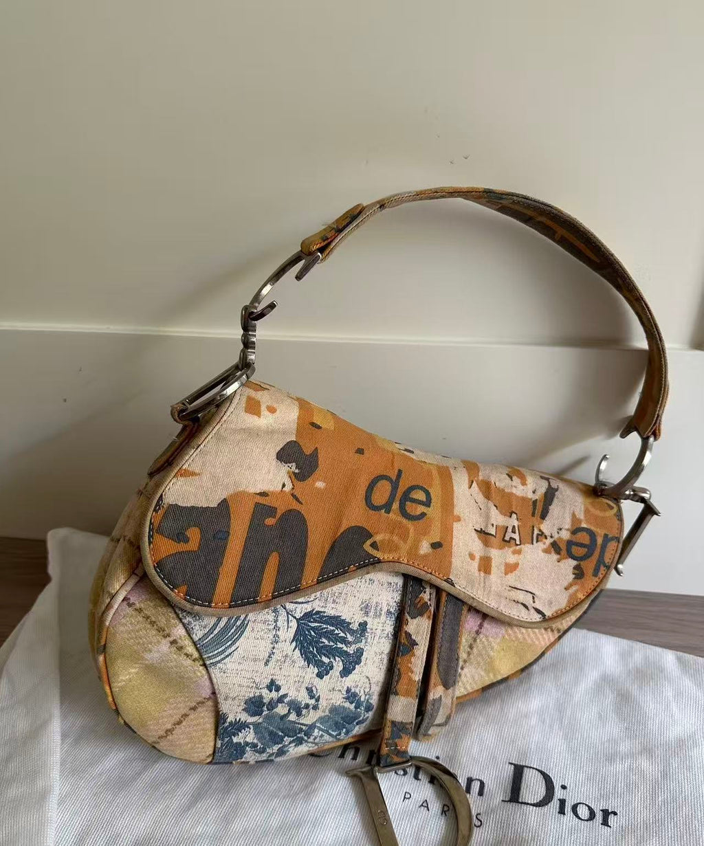 Dior By John Galliano 01 Saddle Bag