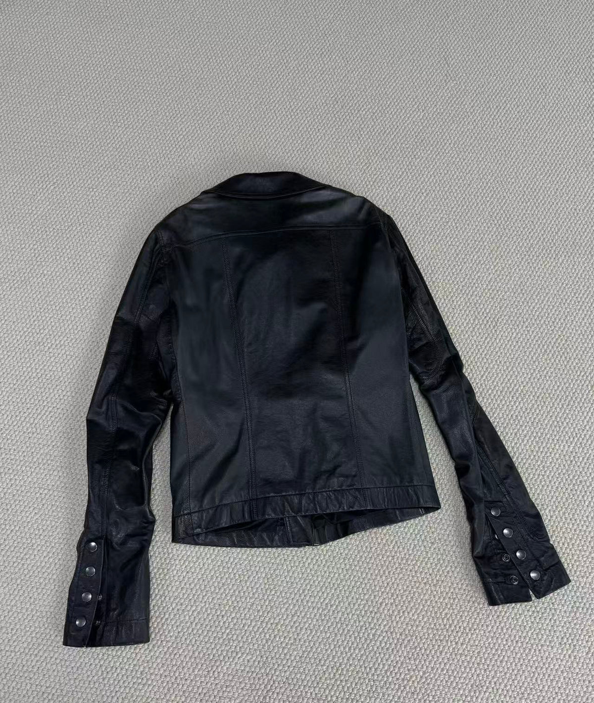 Rick Owens 15SS Stooges Lamb Leather Biker Jacket
