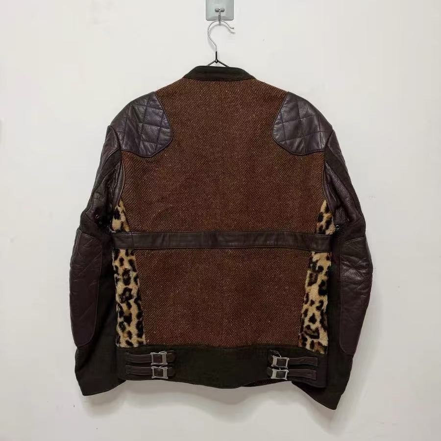 Junya Watanabe Leopard Rider Jacket