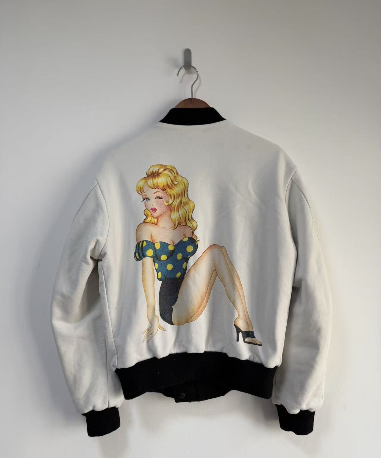 Yohji Yamamoto adidas Y-3 SS2004 Pin-up Girl reversible bomber jacket