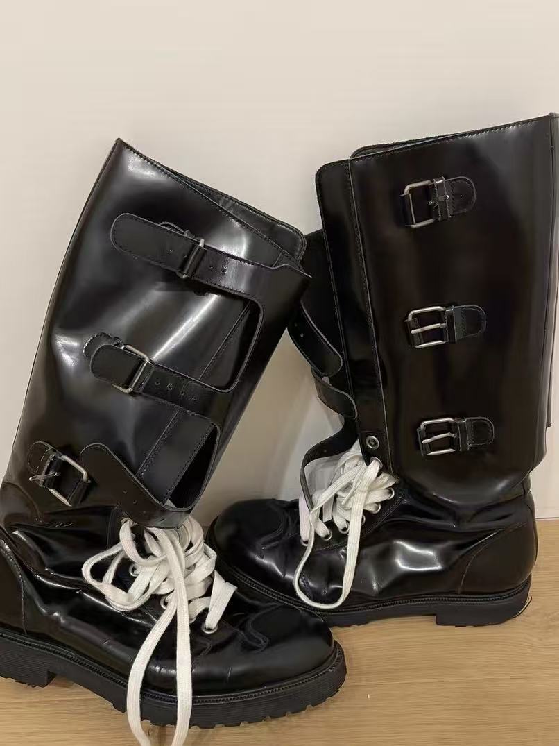 Loewe 17FW Biker Boots