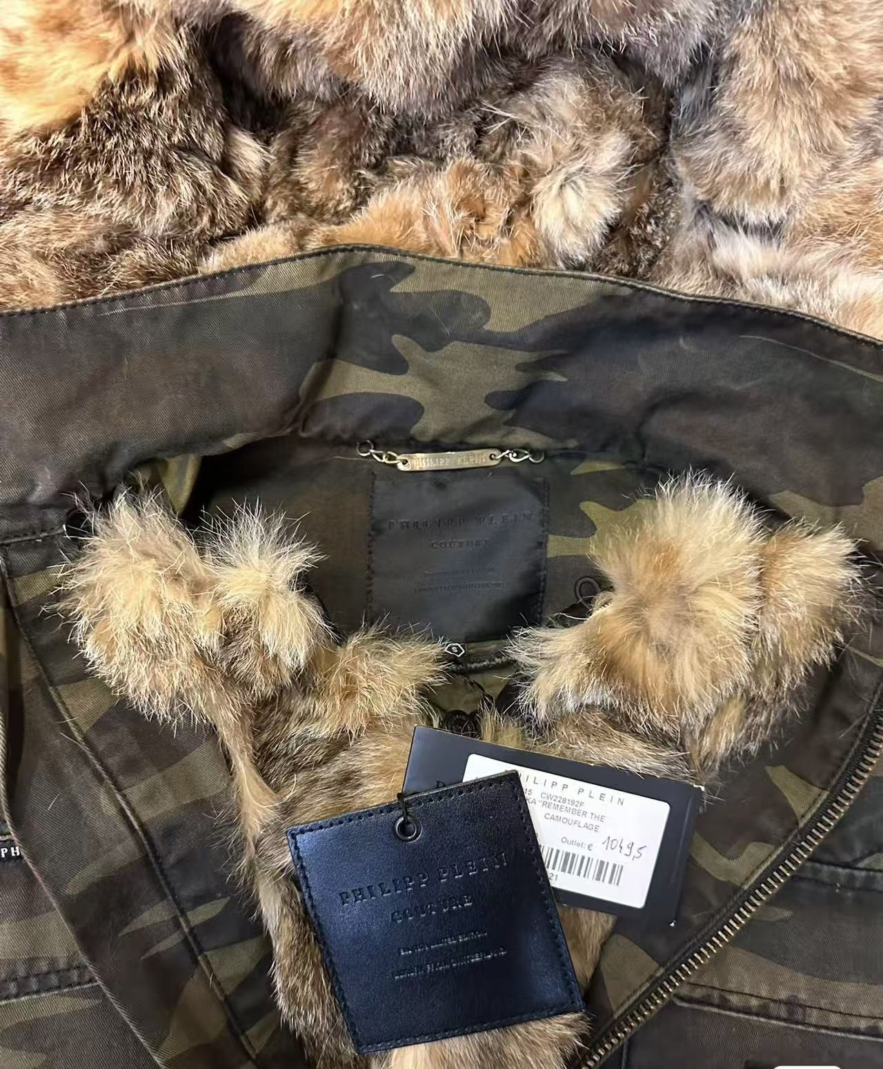 Philipp Plein FW15 Camouflage Parka