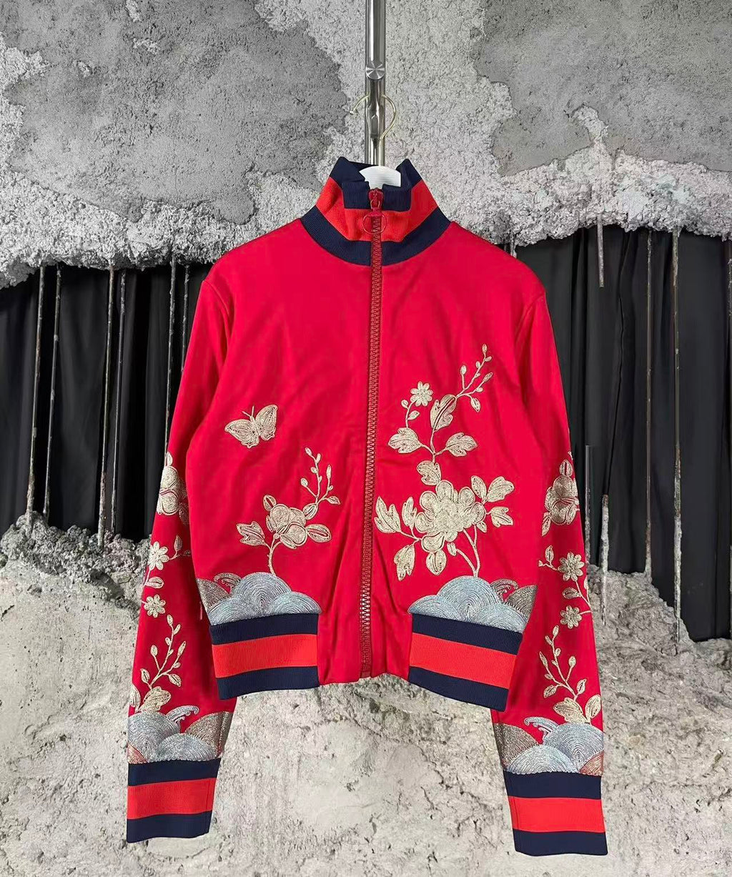 Gucci Floral Embroidery Jacket