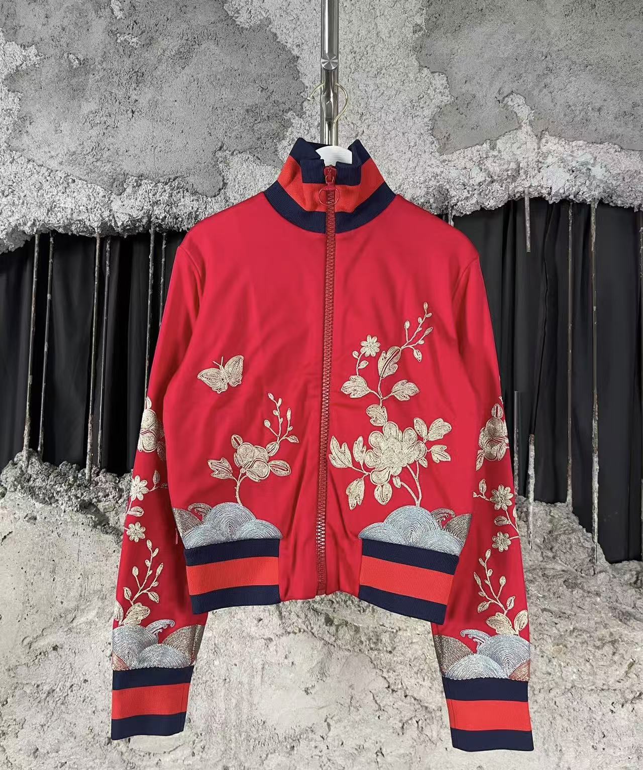 Gucci Floral Embroidery Jacket
