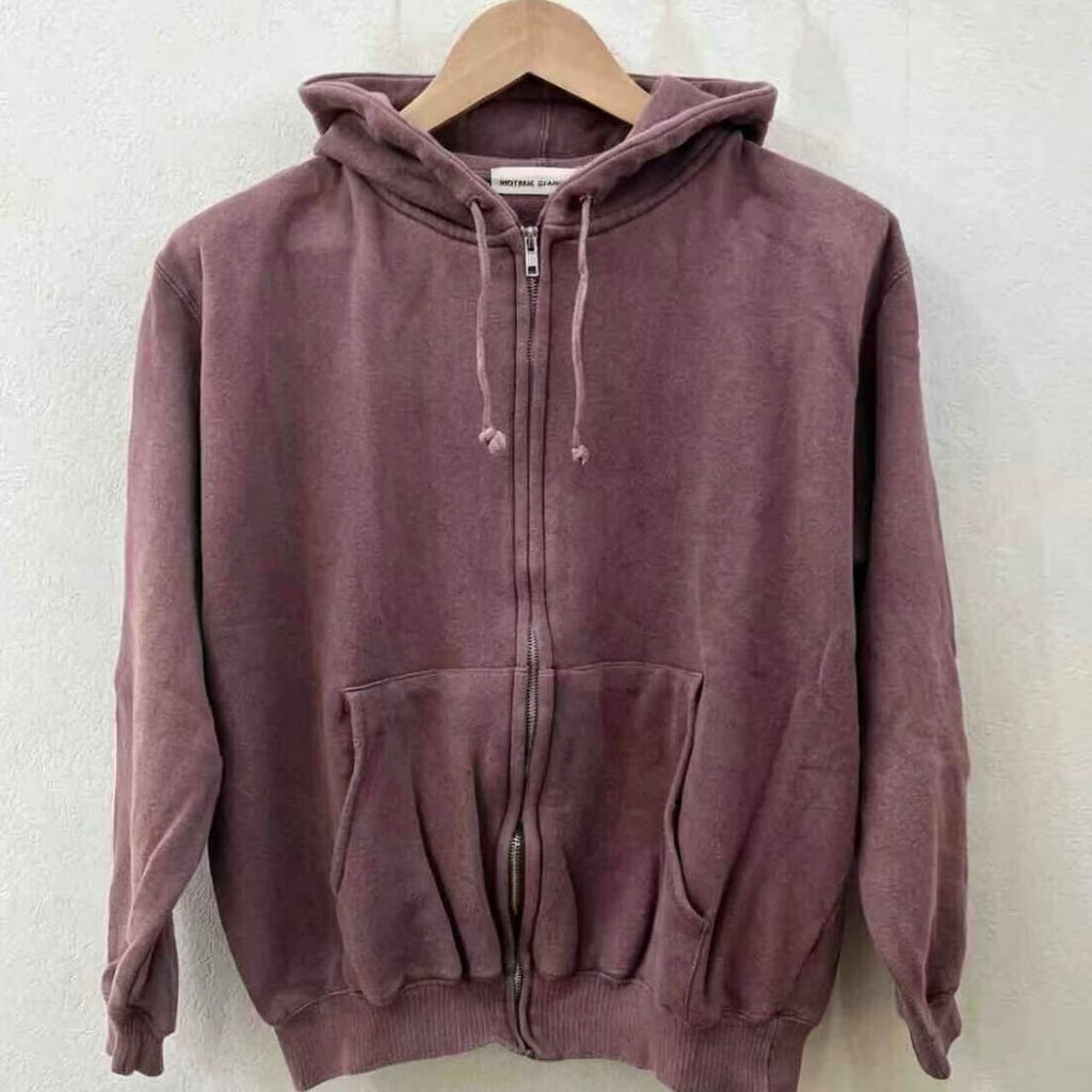 Hysteric Glamour Vintage Iconic Women Sleep Zip Up Hoodie