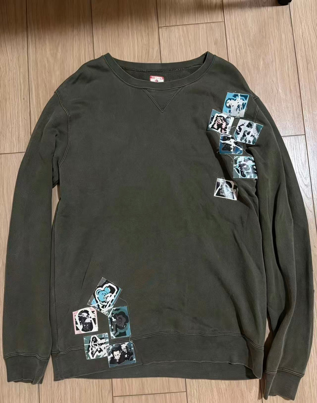 Undercover 02ss Haze Patchwork Sweatshirt