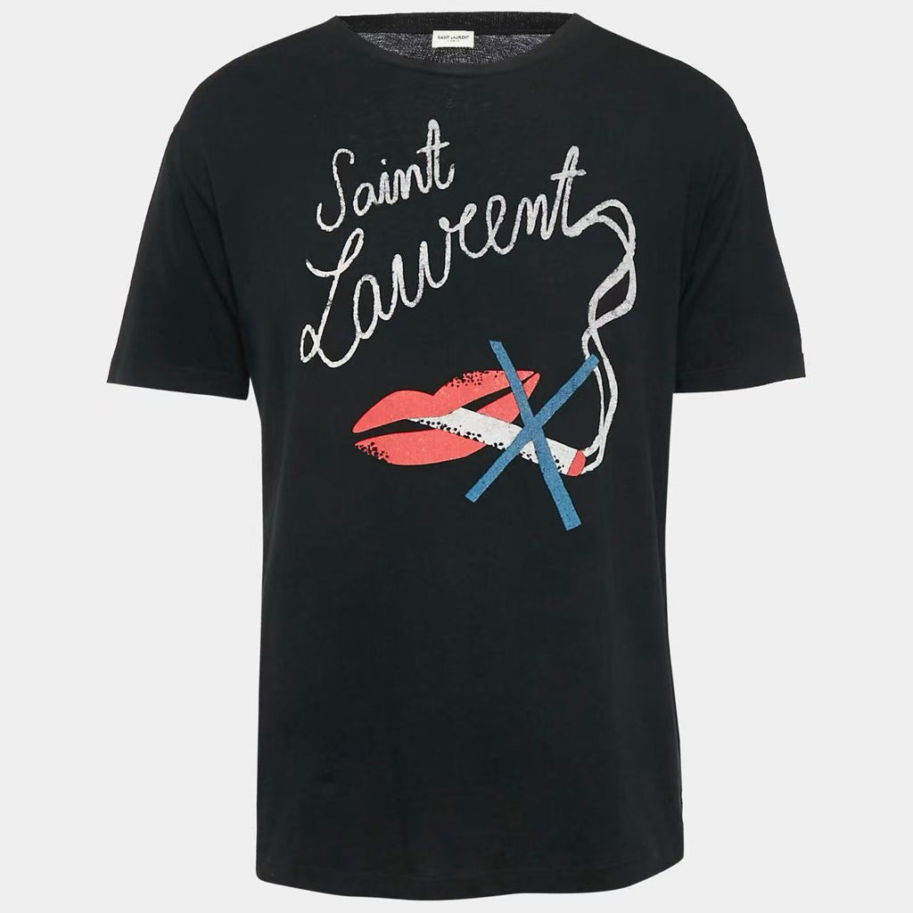 Saint Laurent 17SS No Smoking Tee
