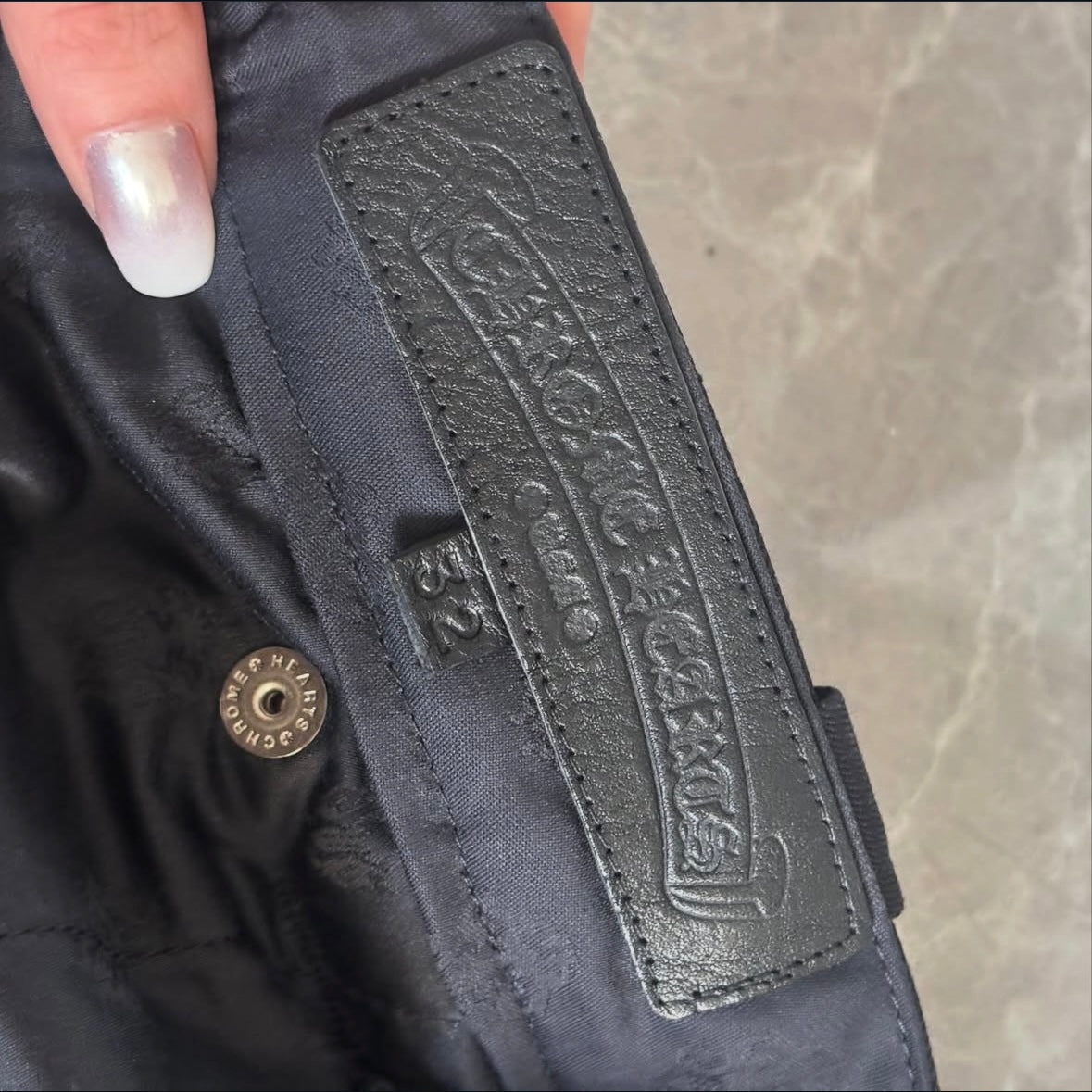 Chrome Hearts x Matty B pants