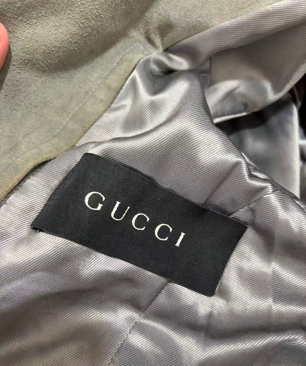 Gucci by Tom Ford 04SS Suede Biker Jacket