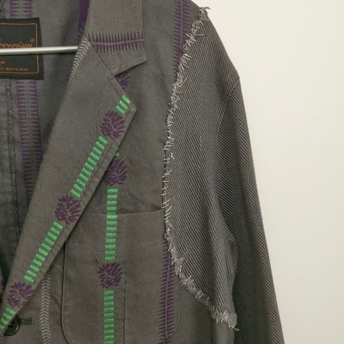 Undercover 03SS Scab Giz Pattern Tailored Jacket