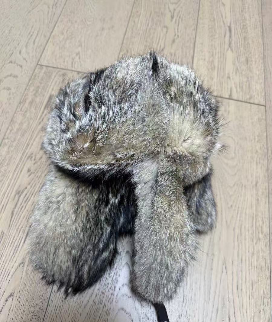 Prada Fox Fur Trapper Hat
