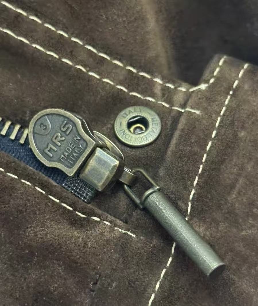 Just Cavalli 05AW Suede Biker Jacket