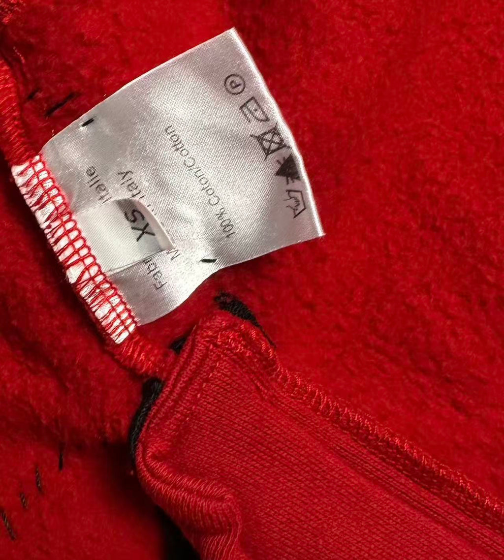 Balmain 11ss tiger graffiti patch vest hoodie