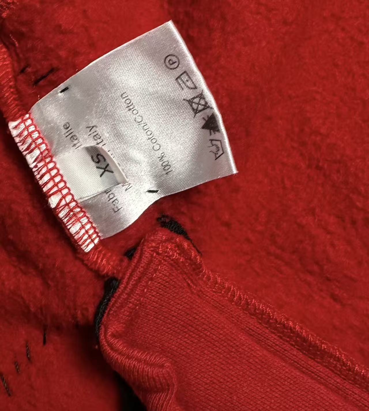 Balmain 11ss tiger graffiti patch vest hoodie