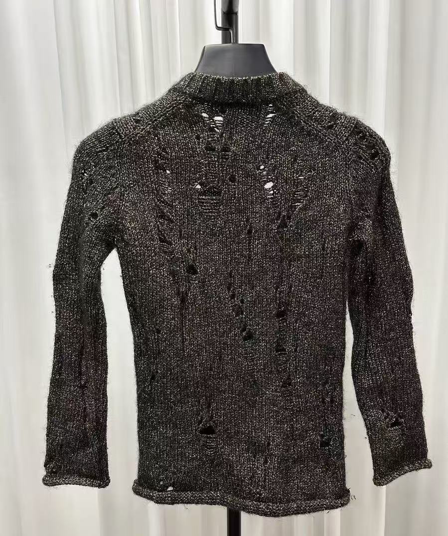 tricot COMME des GARÇONS 2004AW Knit zip up Jacket