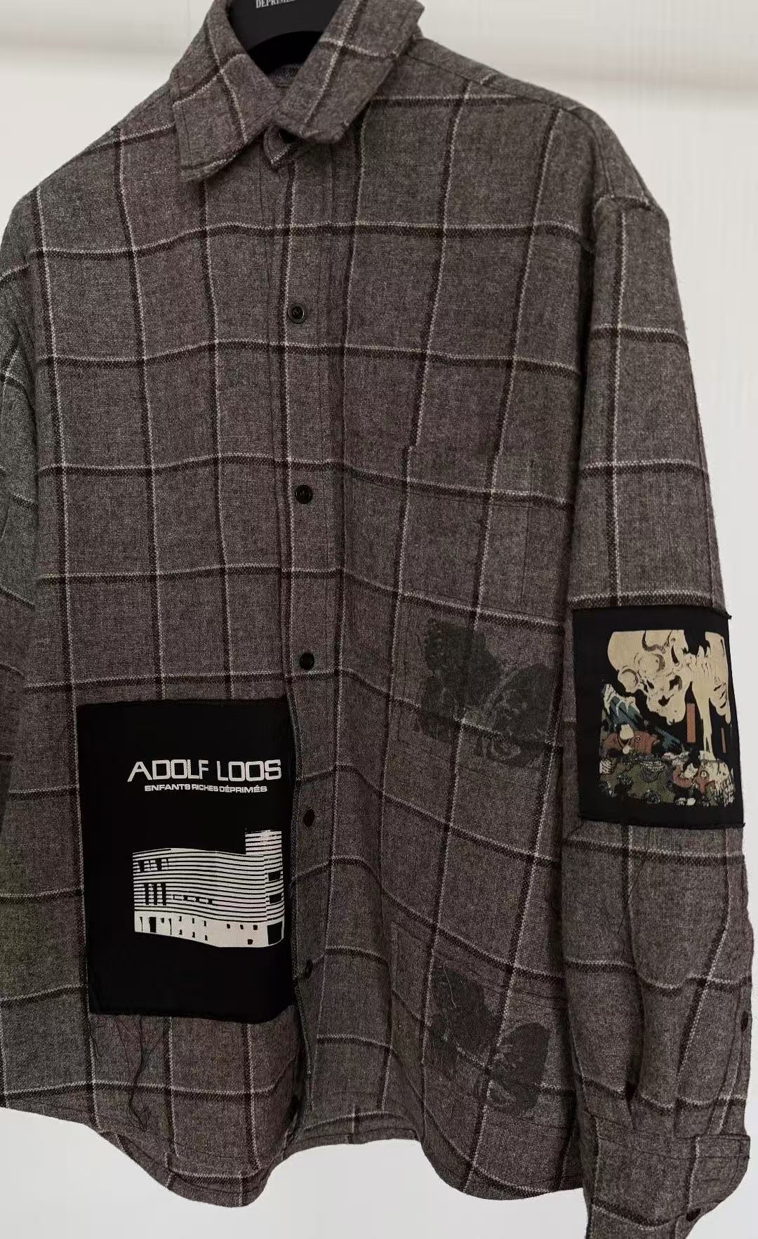 Enfants Riches Déprimés ERD AW21 Adolf Loos Patch Shirt