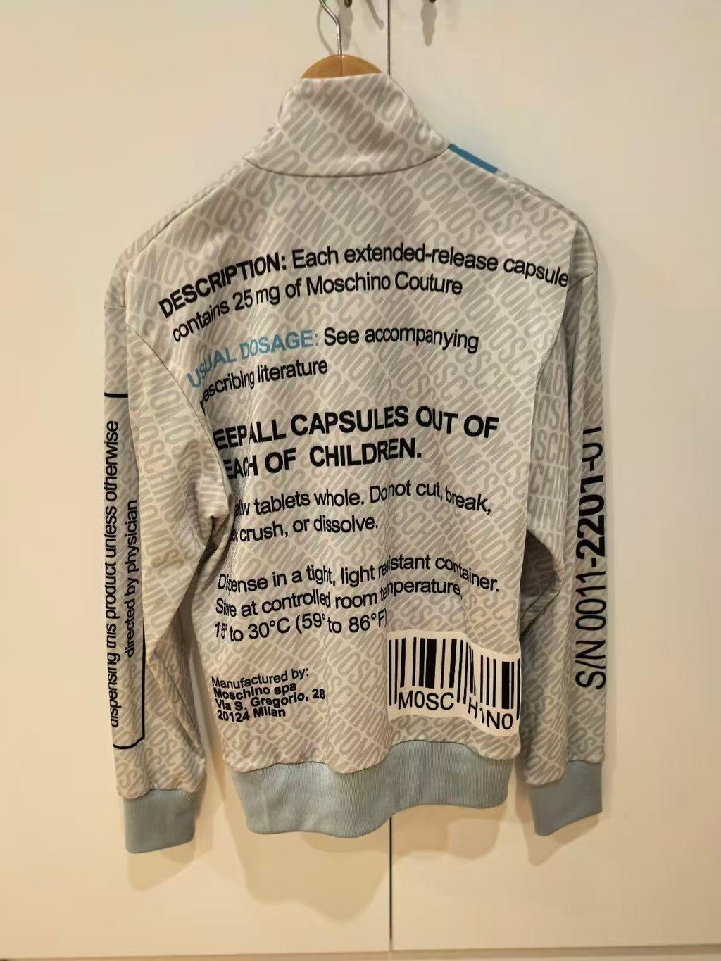 Moschino 17SS Capsule Collection Jacket