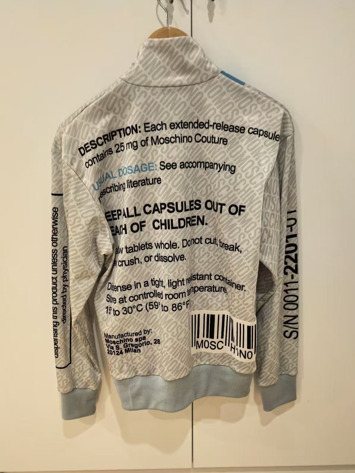 Moschino 17SS Capsule Collection Jacket