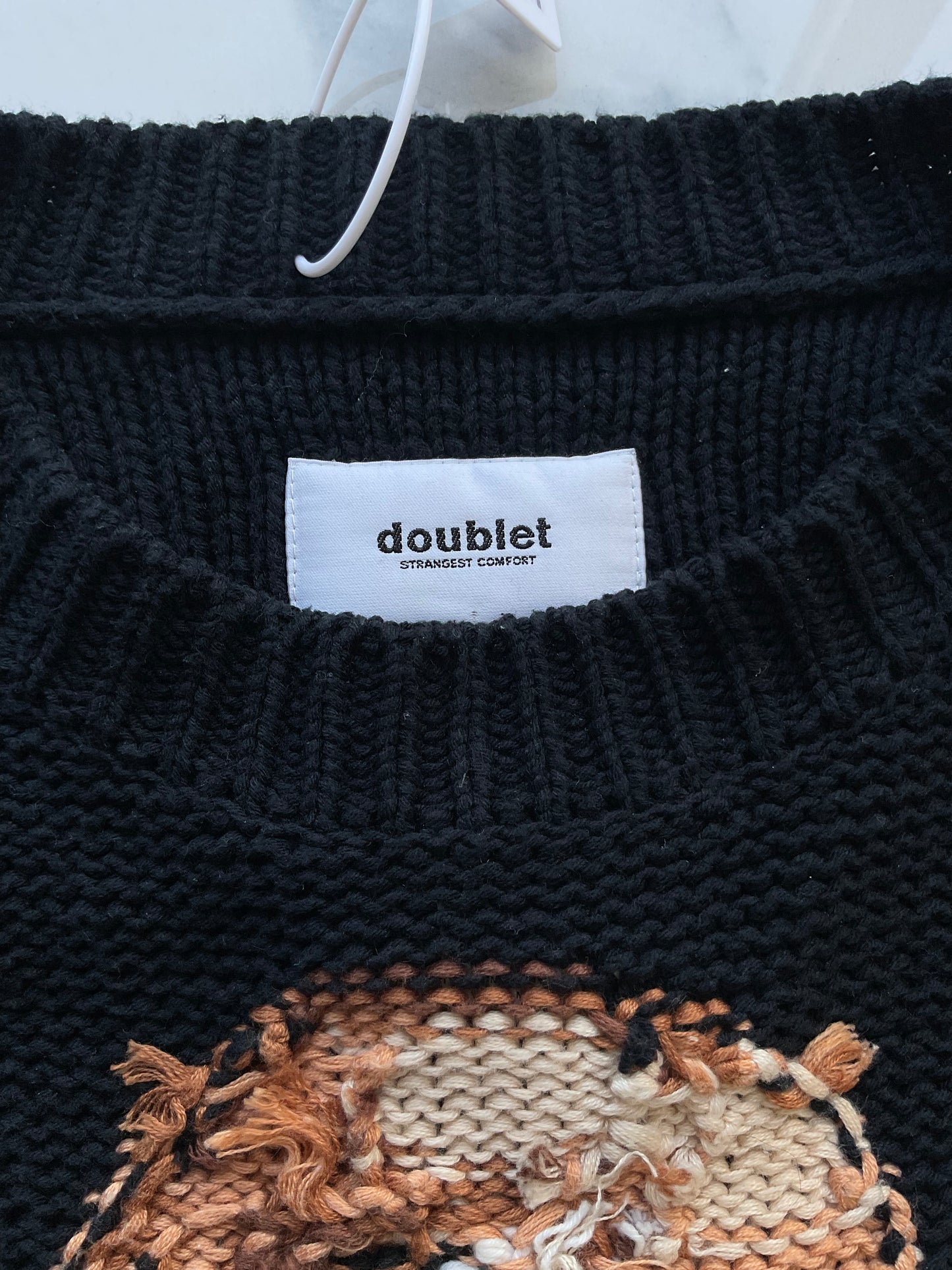 Doublet hidden talent knit sweater