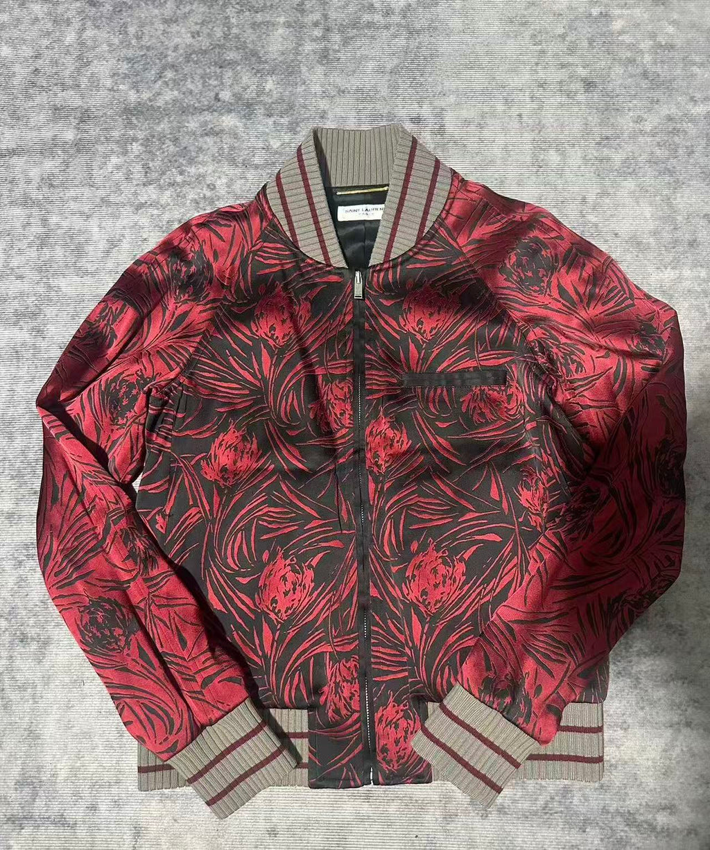 Saint Laurent 16SS Floral Blouson Jacket