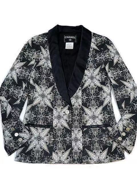 Chanel 2006 Star Jacquard Blazer