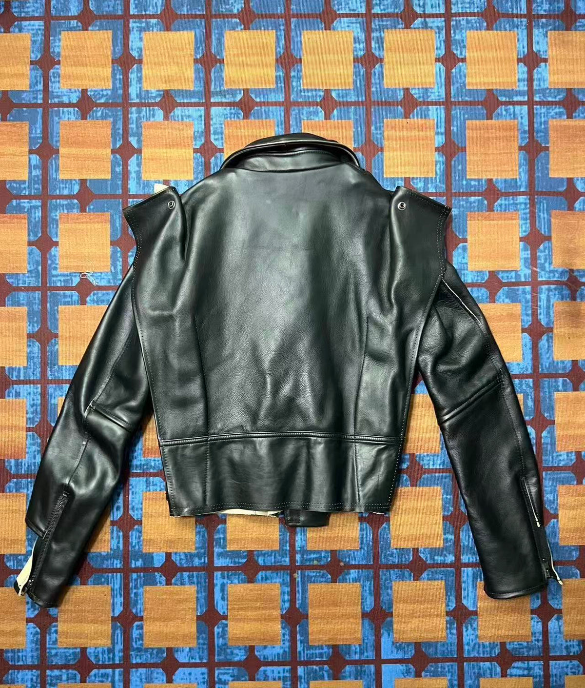 Masion Margiela x H&M 12SS Deconstructed Leather Jacket