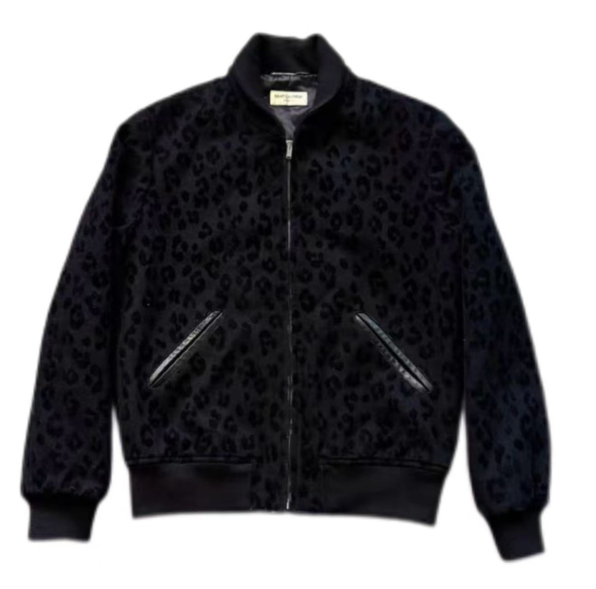Saint Laurent 15AW Leopard Bomber Jacket