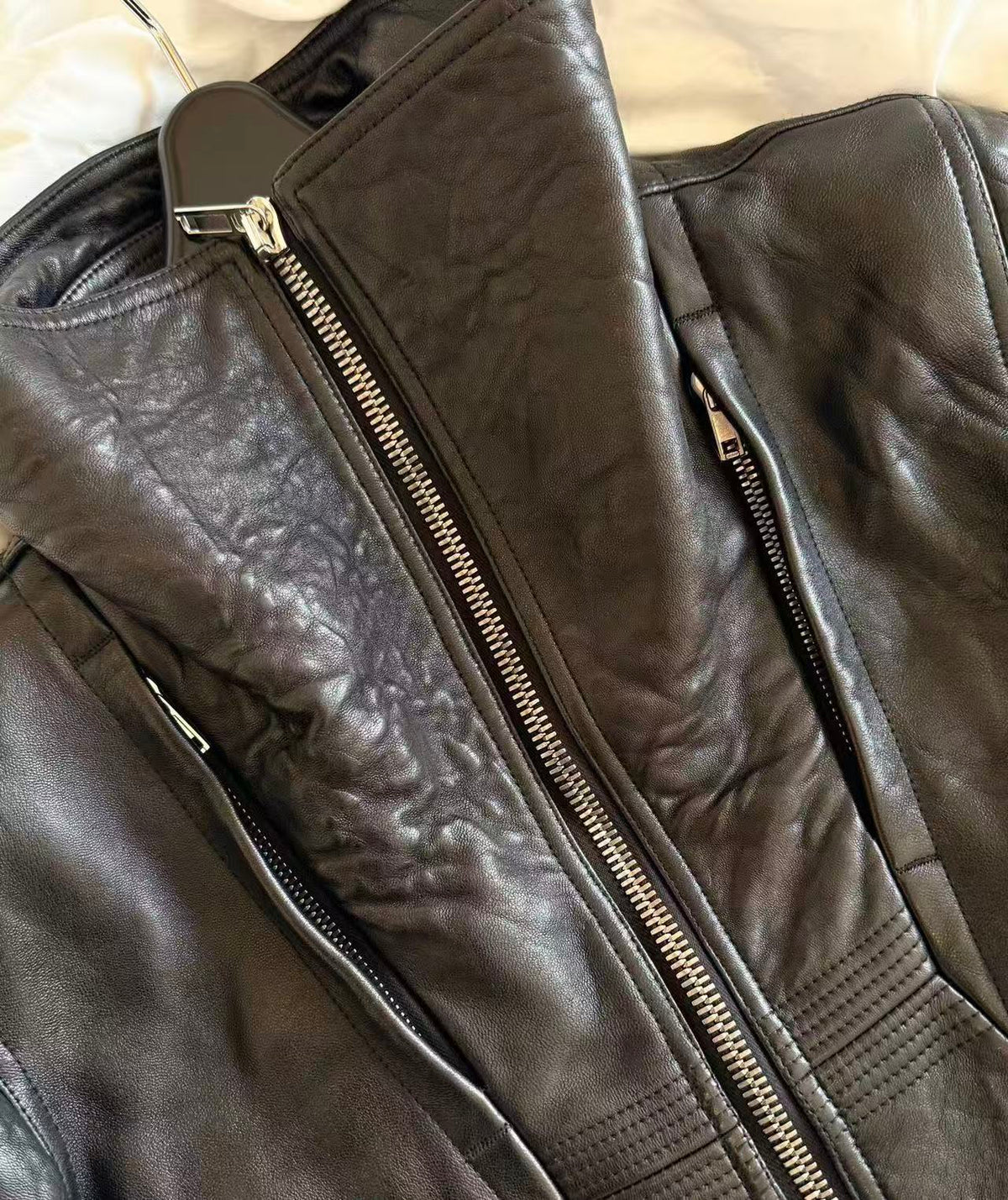 Rick Owens 17FW Geo Leather Jacket