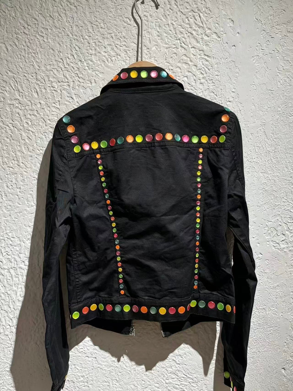 Love Moschino Multicolor Studded Jacket