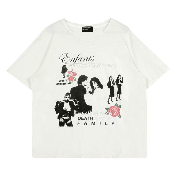 Enfants Riches Deprimes  21SS Heaiver than a death in the family Tee