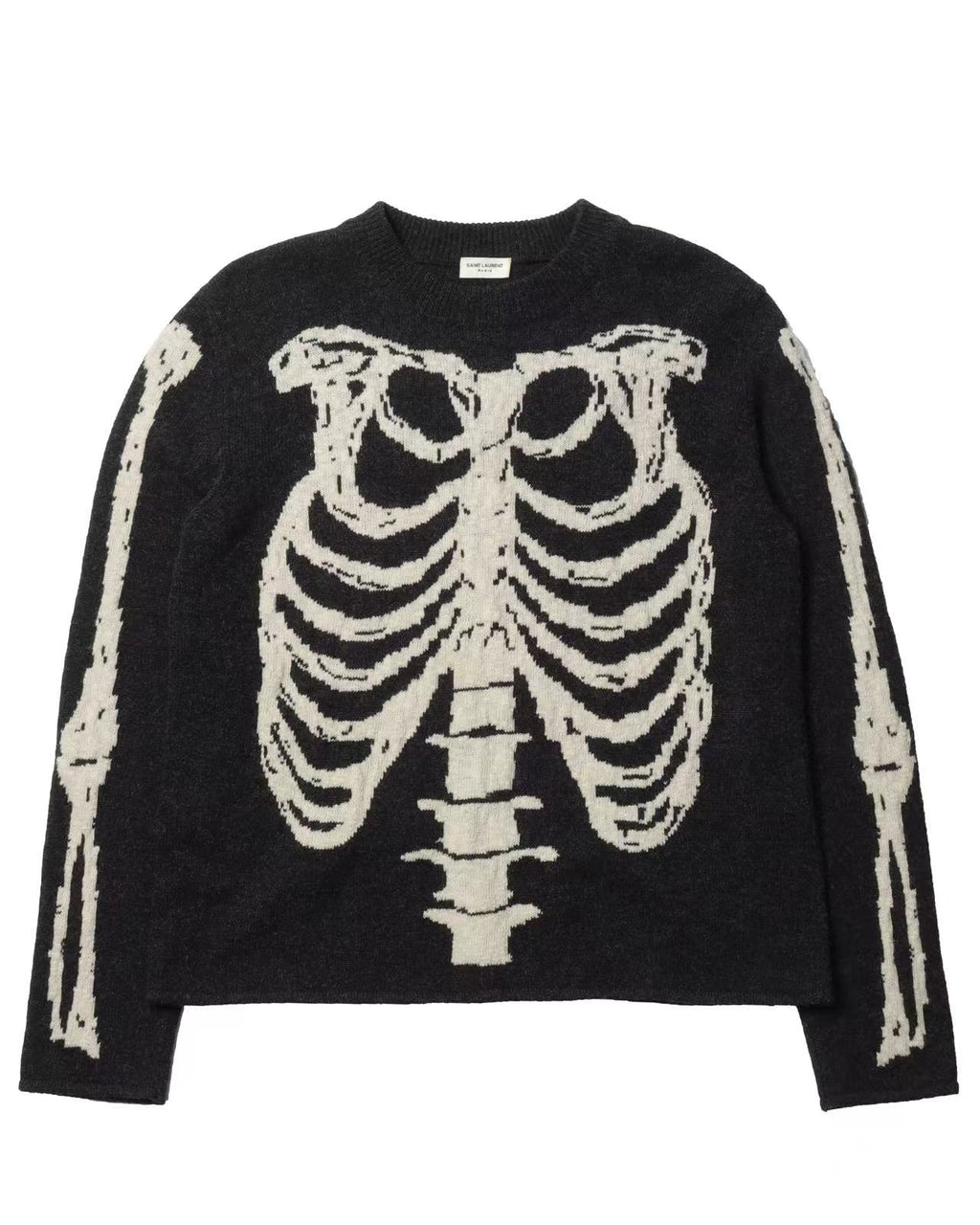 Saint Laurent 18AW Skeleton Sweater