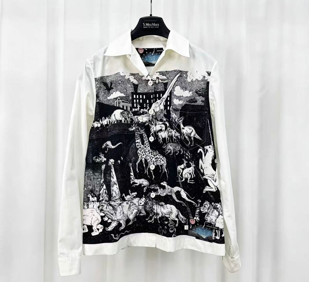 Prada Christophe Chemin Survival Utopia Shirt