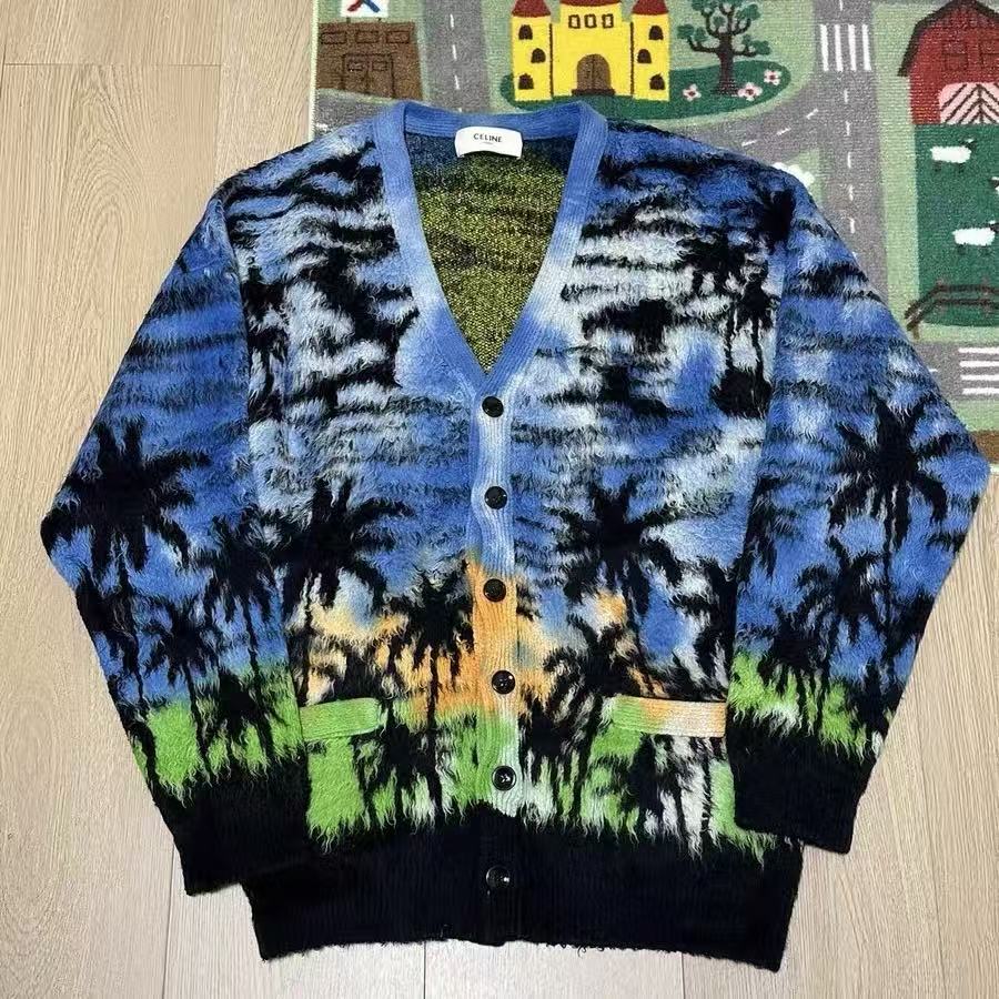 Celine by Hedi Slimane 23SS Sunset Cardigan