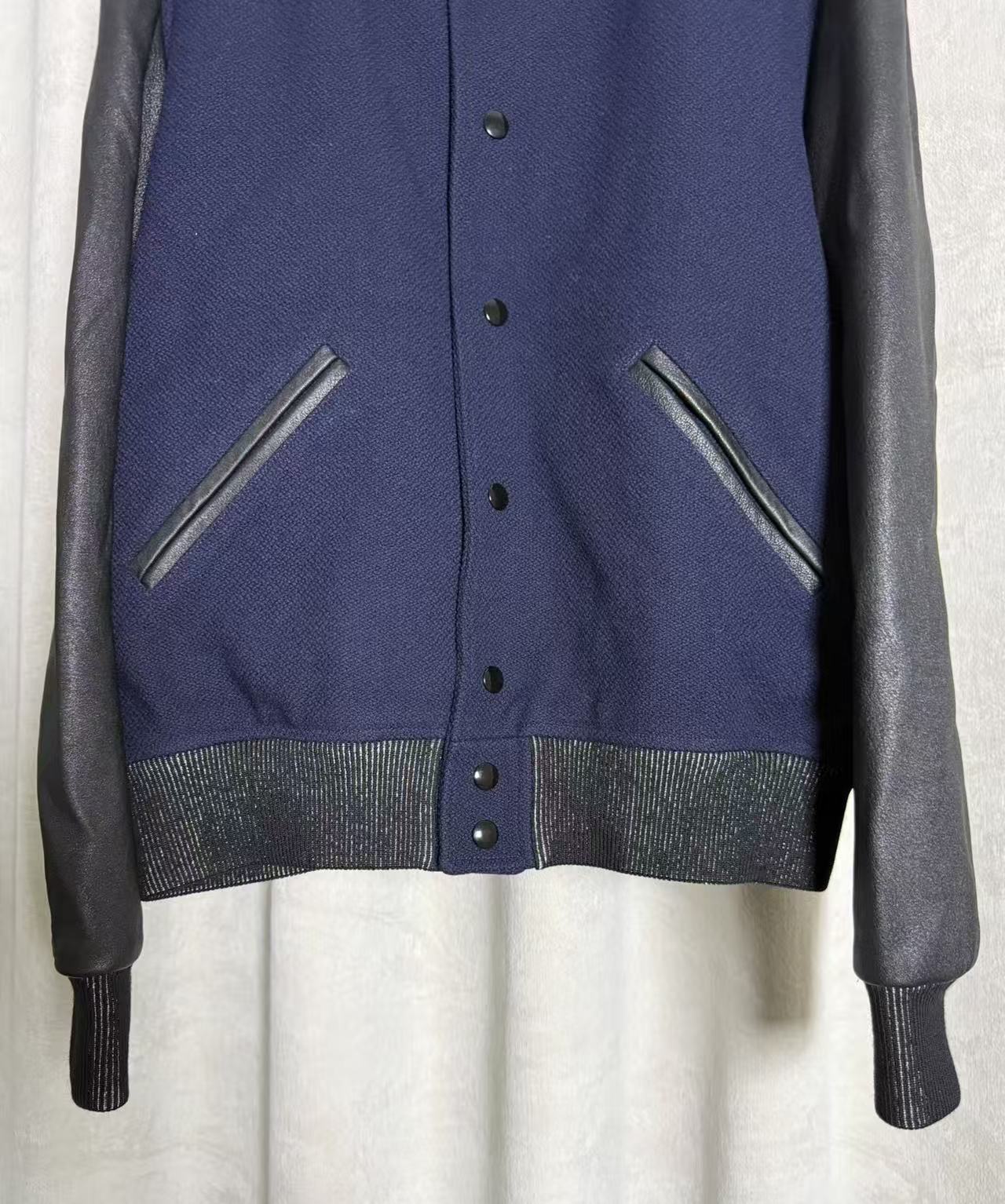 Saint Laurent 16FW Star Collar Teddy Jacket